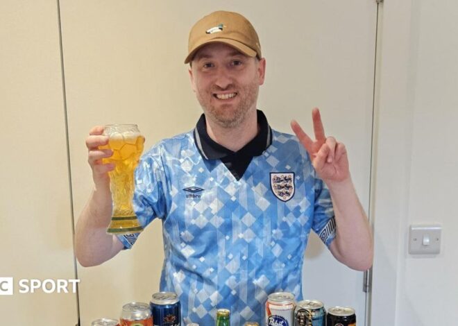 Copa do Mundo 2026: Conheça o torcedor inglês que colecionou uma cerveja de cada nação