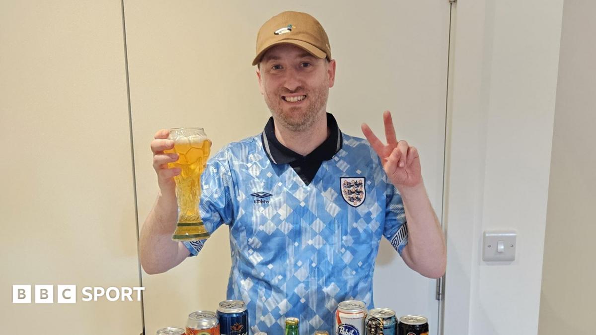 Copa do Mundo 2026: Conheça o torcedor inglês que colecionou uma cerveja de cada nação