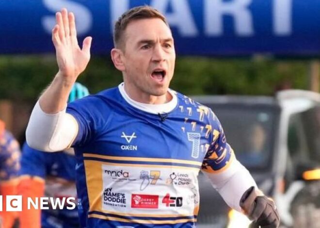 Sinfield revela desafio final da ultramaratona MND