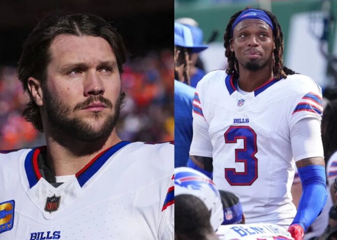 “Vamos manter tudo em NY este ano”: Damar Hamlin deseja que os Bills liderados por Josh Allen ganhem o Super Bowl após o campeonato da NBA dos Knicks