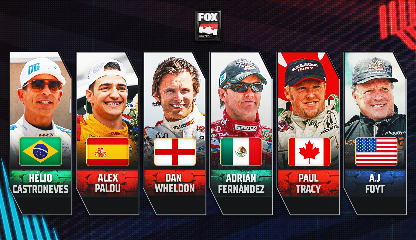 Escolhendo os melhores pilotos da INDYCAR de todos os tempos nos países da Copa do Mundo de 2026