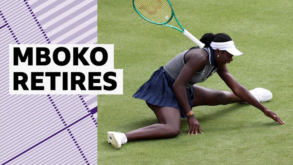O parceiro de duplas de Williams se aposenta no segundo set de partidas de simples após o outono