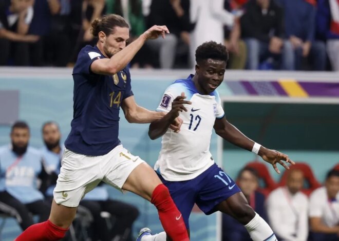 Inglaterra F Bukayo Saka (Aquiles) ainda não ‘100 por cento’