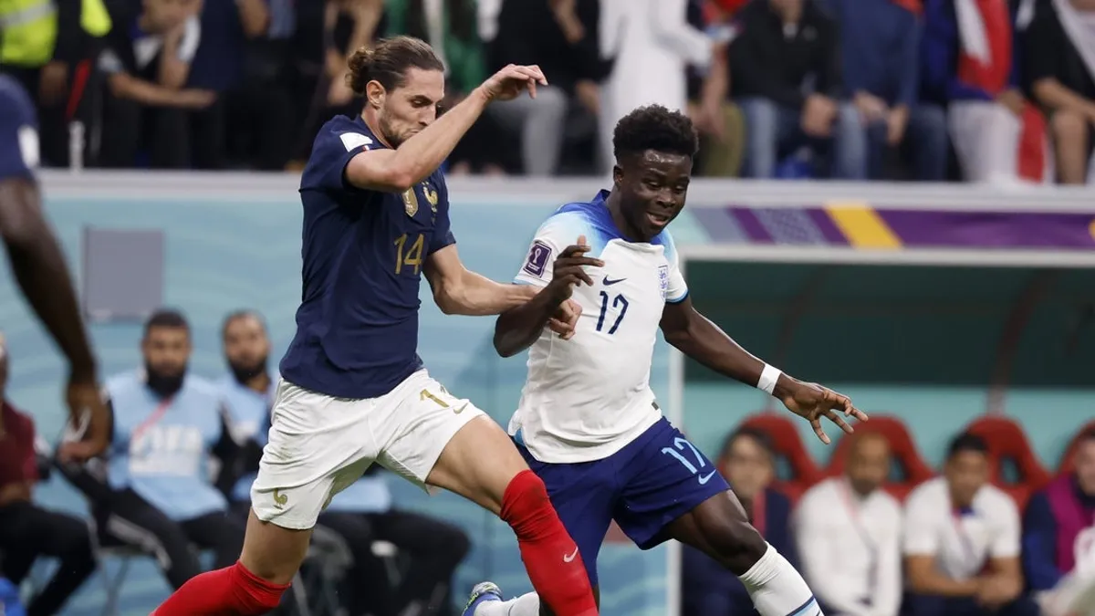Inglaterra F Bukayo Saka (Aquiles) ainda não ‘100 por cento’