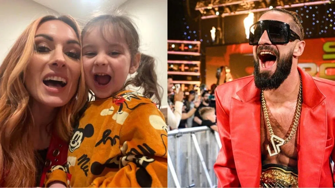 Ops! A filha de Becky Lynch confundiu outra estrela da WWE com seu pai