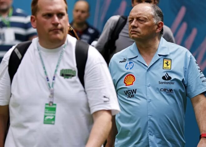 Chefe da Ferrari, Fred Vasseur, hospitalizado em Mônaco