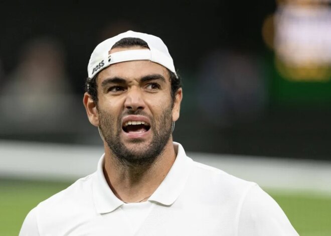 Matteo Berrettini evita lesão grave e mira em Wimbledon