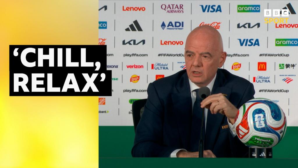 Gianni Infantino: BBC pergunta ao chefe da FIFA ‘você perdeu o controle?’