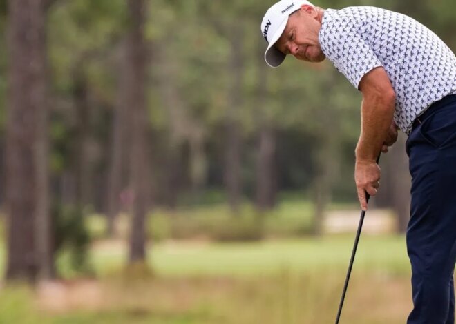 Freddie Jacobson e Soren Kjeldsen completam 59 anos para iniciar o evento da equipe dos campeões