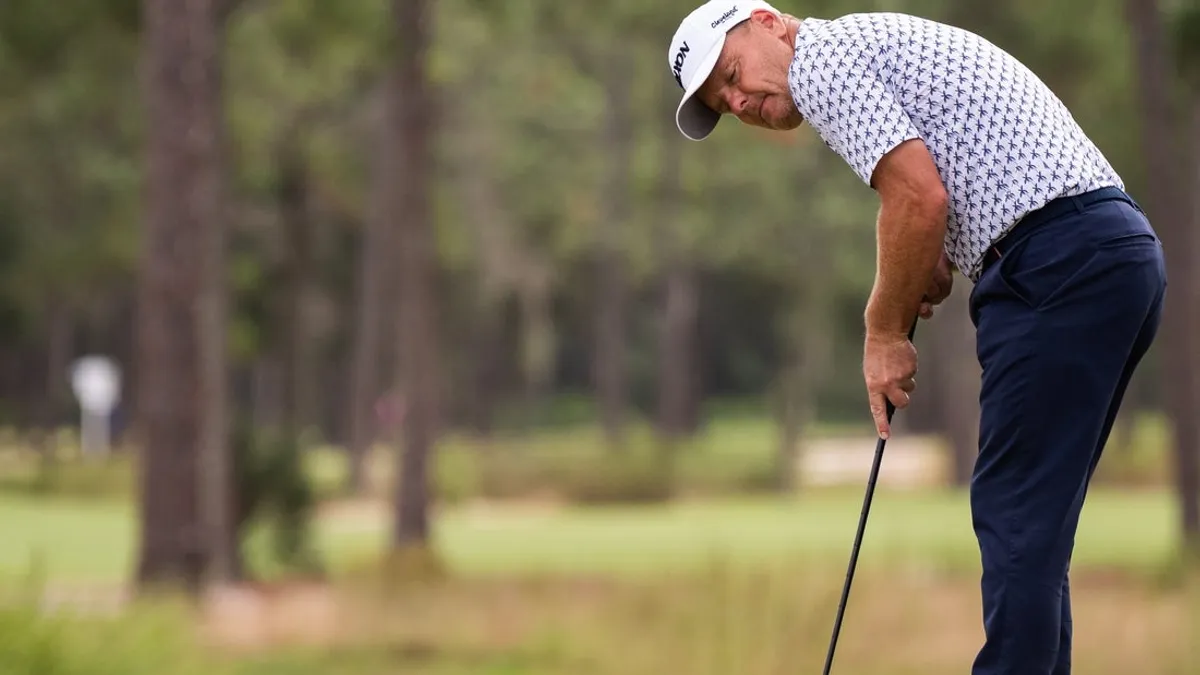 Freddie Jacobson e Soren Kjeldsen completam 59 anos para iniciar o evento da equipe dos campeões