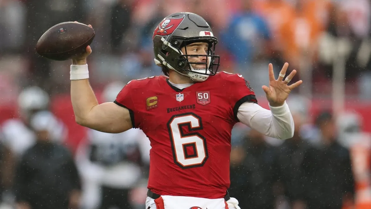 Bucs QB Baker Mayfield define prazo para negociações de contrato