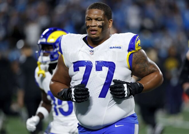 LT Alaric Jackson, vencedor do Super Bowl dos Rams, preso por acusação de violência doméstica: Relatório