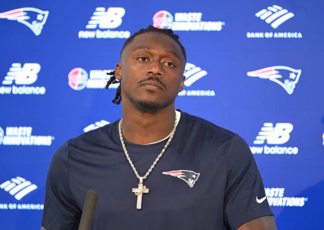 “AJ BROWN NUNCA DISSE ISSO”: Mike Florio estabelece o recorde de falsa narrativa sobre o novo Patriots WR vazando histórias dos Eagles para a mídia