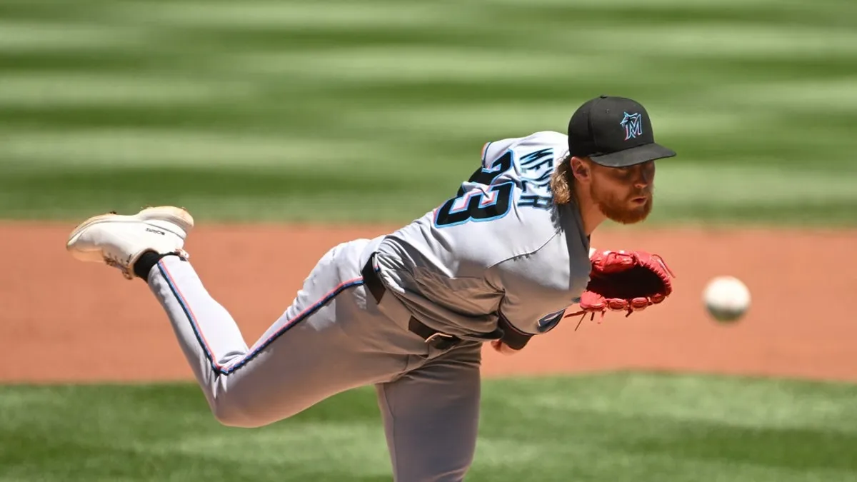 Max Meyer do Marlins testará coisas de nível ás contra Diamondbacks