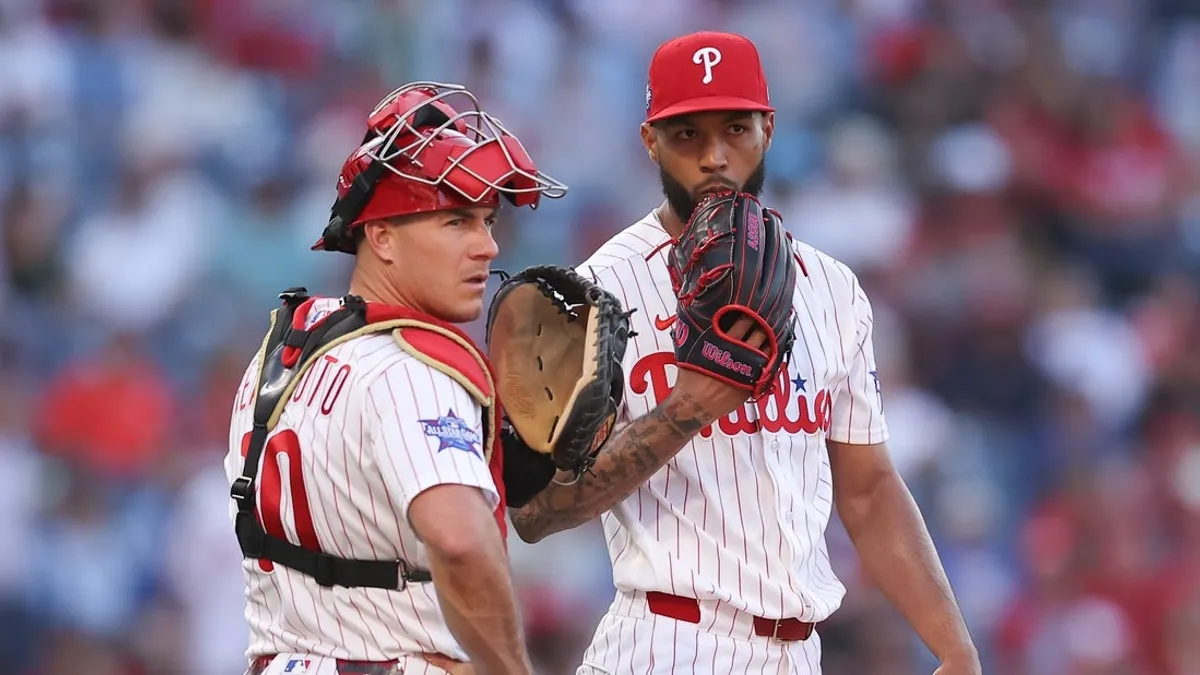 A sequência de gols de Cristopher Sanchez acabou, mas Phils derrotou Padres