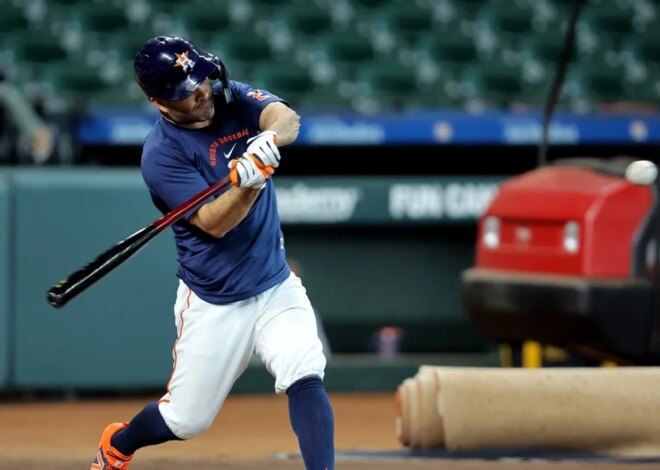 Astros reintegra 2B Jose Altuve (tensão oblíqua esquerda) de IL