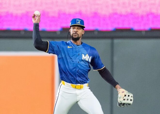 Byron Buxton dos gêmeos em questão antes da revanche contra Royals