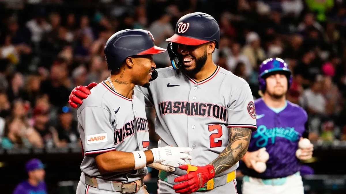 Luis Garcia (2 HRs, 6 RBIs), Nats de alta pontuação esmagam D-backs