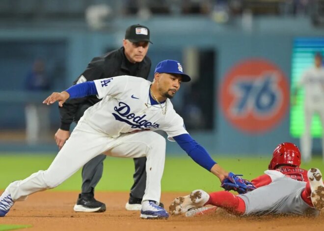 O chute de Freddie Freeman leva os Dodgers à vitória por 1 a 0 sobre os Angels