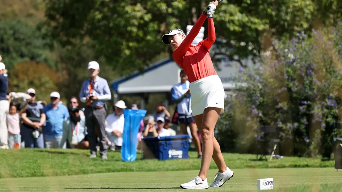 Nelly Korda (67) sobe para dividir a liderança do Aberto Feminino dos EUA