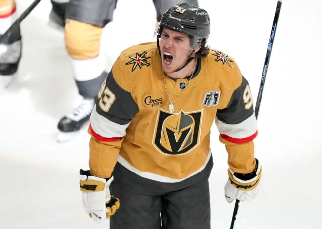 O hat-trick de Mitch Marner na final da Stanley Cup deixa os fãs da NHL em frenesi