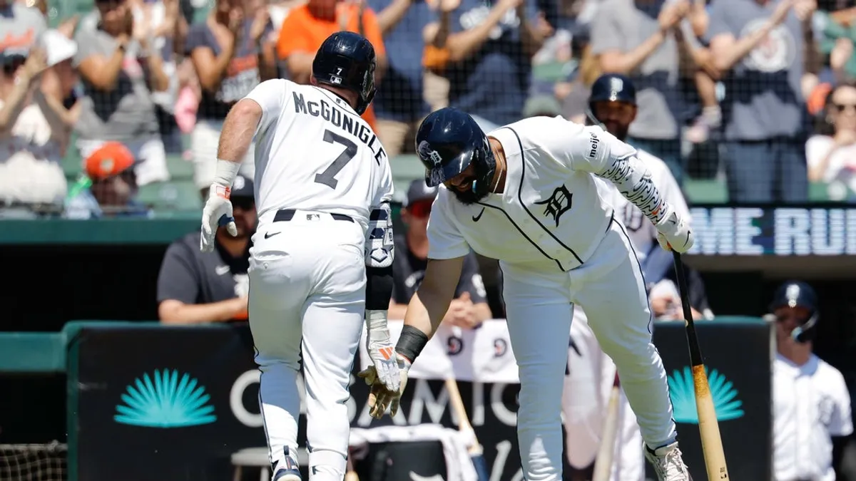 Kevin McGonigle homenageia e acerta o single walk-off enquanto os Tigers derrotam os Mariners
