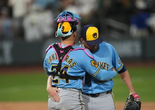 Brewers superam A’s 15-14 em um caso selvagem de 12 entradas em Las Vegas
