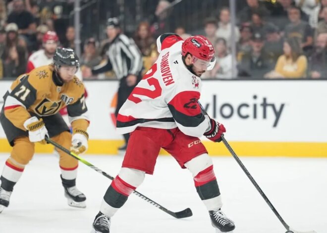 Atrás dos 2 gols de Jordan Staal, Hurricanes empatam a final da Stanley Cup por 2 a 2
