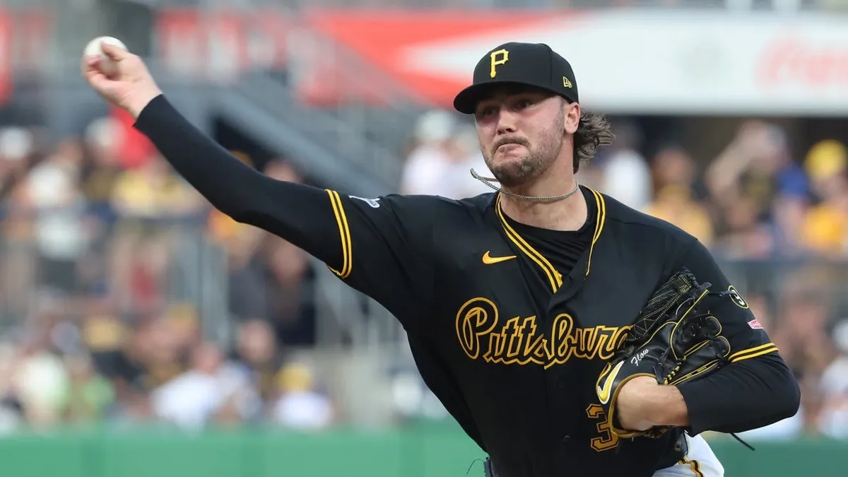 Paul Skenes, do Pirates, pretende acabar com a sequência sem vitórias contra Marlins