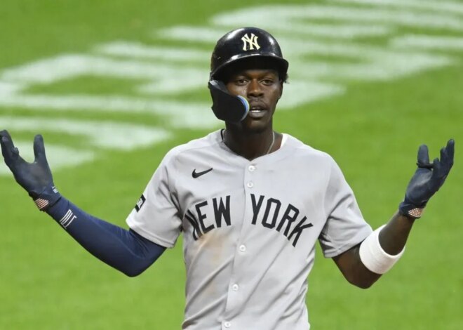 A explosão de Jazz Chisholm Jr. continua a onda dos Yankees sobre os Guardians