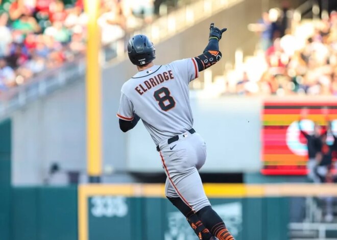 Luis Arraez homenageia e marca 4 enquanto os Giants seguram o Braves