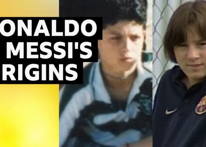 ‘As coisas que os moldam são semelhantes’ – as origens de Messi e Ronaldo