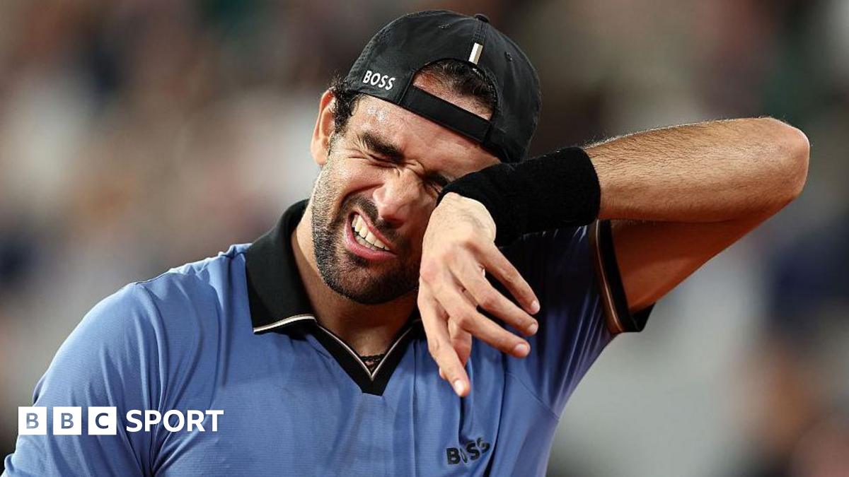Resultados do Aberto da França em 2026: Matteo Berrettini ‘cansado de se aposentar’ após lesão acaba com as esperanças de Roland Garros
