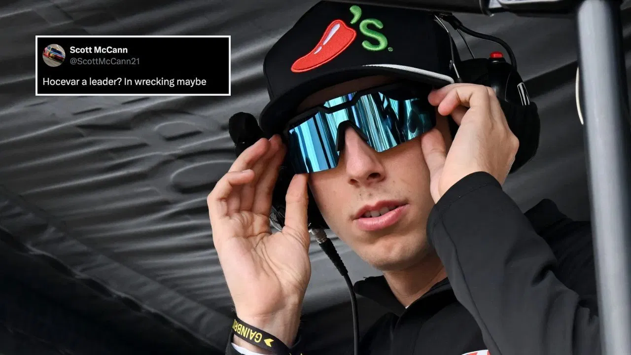 “Líder? Na destruição, talvez”: os fãs reagem quando Carson Hocevar se junta a Michael Jordan e Denny Hamlin no Time’s Most Influential People in Sports 2026