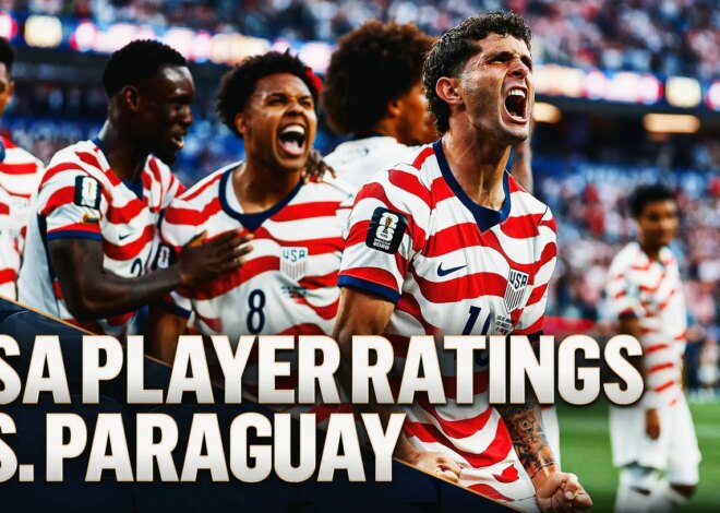 Classificações dos jogadores da USMNT x Paraguai: americanos dominam a abertura da Copa do Mundo