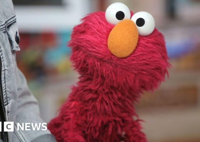 Elmo em apuros com os fãs do New York Knicks após a postagem das finais da NBA
