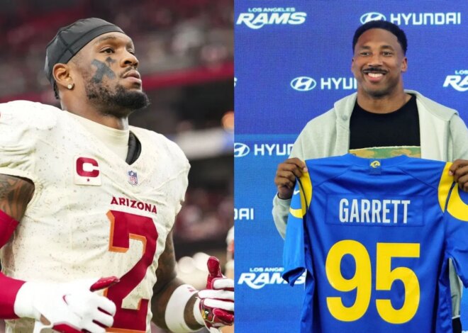 “Eles precisam lidar conosco”: Cardinals LB Mack Wilson deixa mensagem contundente para Rams negociando por Myles Garrett