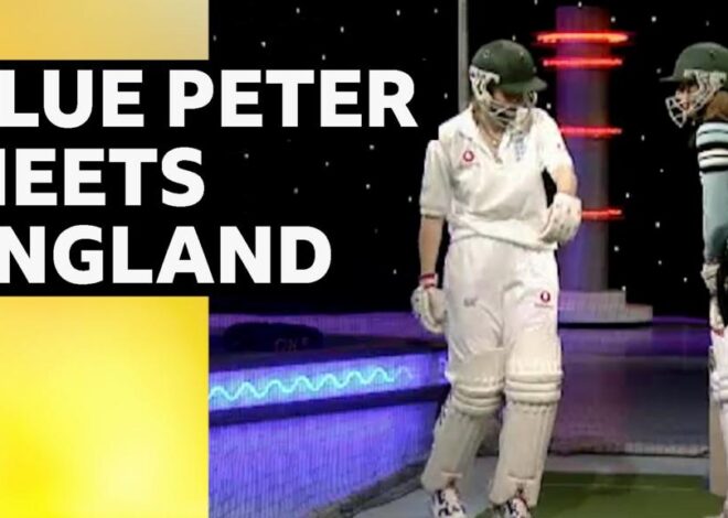 Copa do Mundo T20: ARQUIVO: Charlotte Edwards aparecendo no Blue Peter aos 17 anos antes da Copa do Mundo de 1997