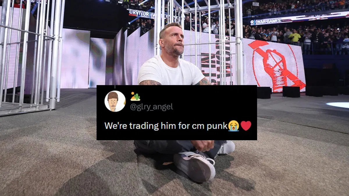 “Estamos trocando ele por CM Punk”
