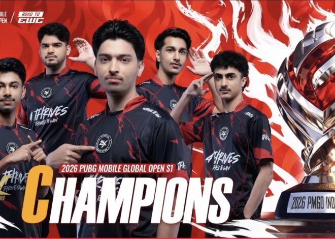 4Thrives do Paquistão é coroado campeão do PUBG Mobile Global Open (PMGO) 2026 Temporada 1