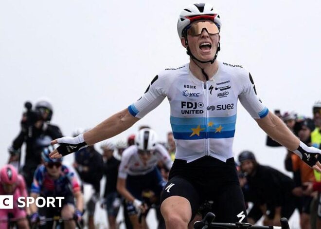 Giro d’Italia feminino 2026: Demi Vollering vence a etapa rainha encurtada no oitavo dia