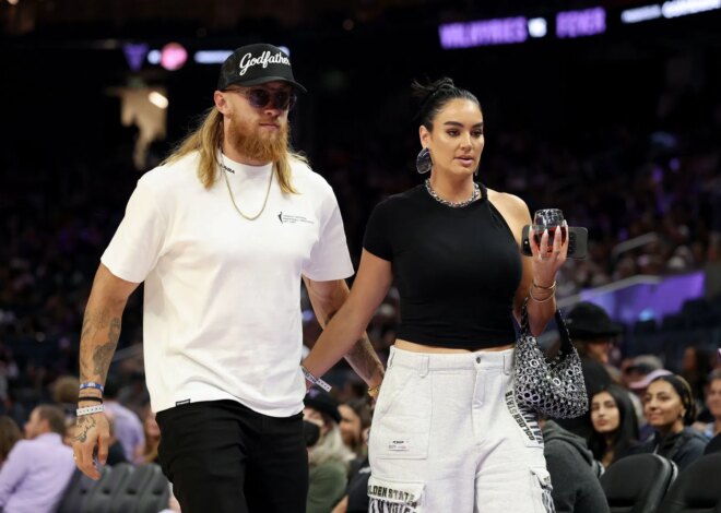A estrela do 49ers, George Kittle, revela como a esposa Claire Kittle “arrasando” no desfile da SI Swimsuit realizou um sonho de longa data