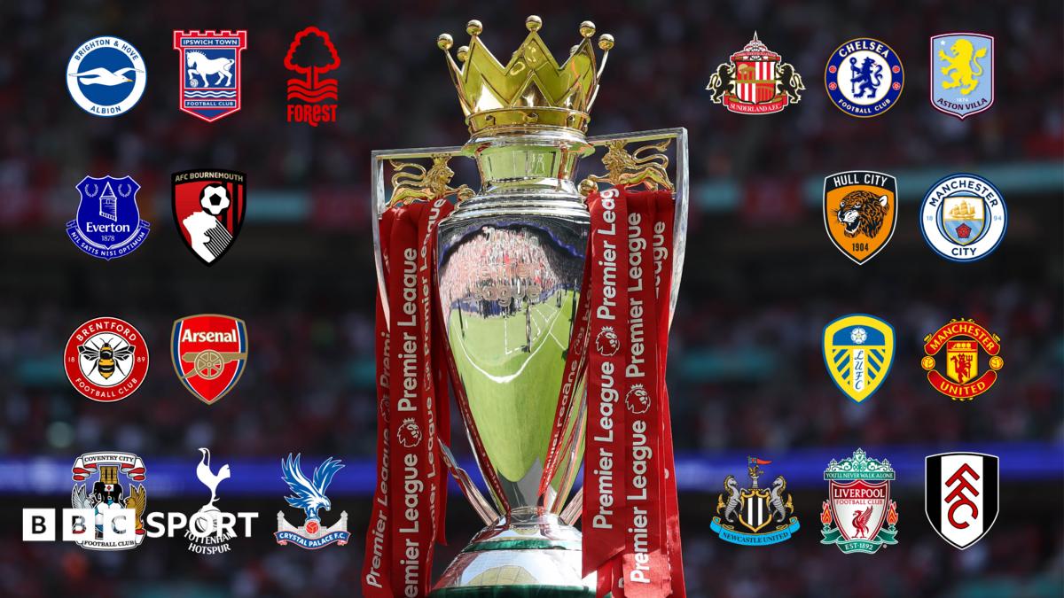 Siga sua equipe da Premier League, Premiership Escocesa e Campeonato na BBC Sport