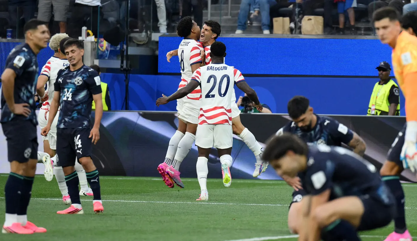 EUA fazem história com seu primeiro desempenho de quatro gols na Copa do Mundo Masculina