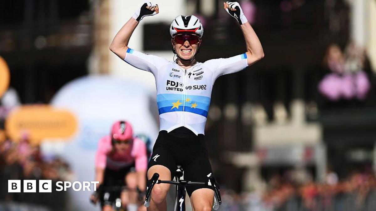 Giro d’Italia Feminino: Demi Vollering vence a quinta etapa e fica em segundo lugar na classificação geral