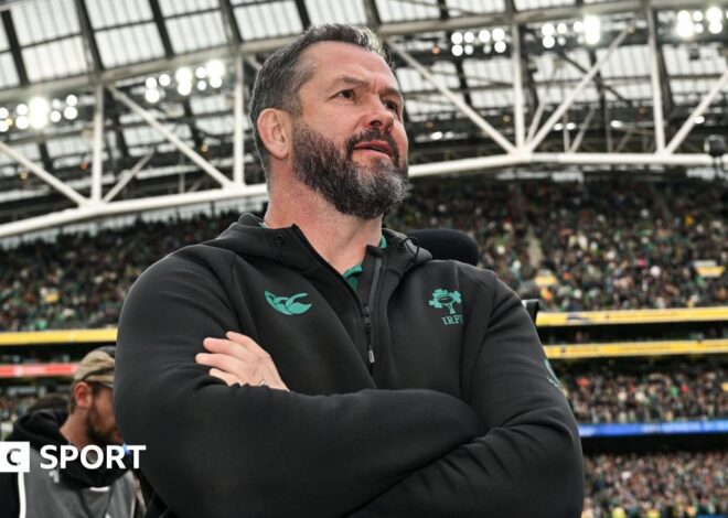Andy Farrell: Decisão fácil de assinar novo contrato, diz treinador da Irlanda