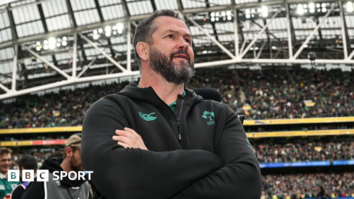 Andy Farrell: Decisão fácil de assinar novo contrato, diz treinador da Irlanda