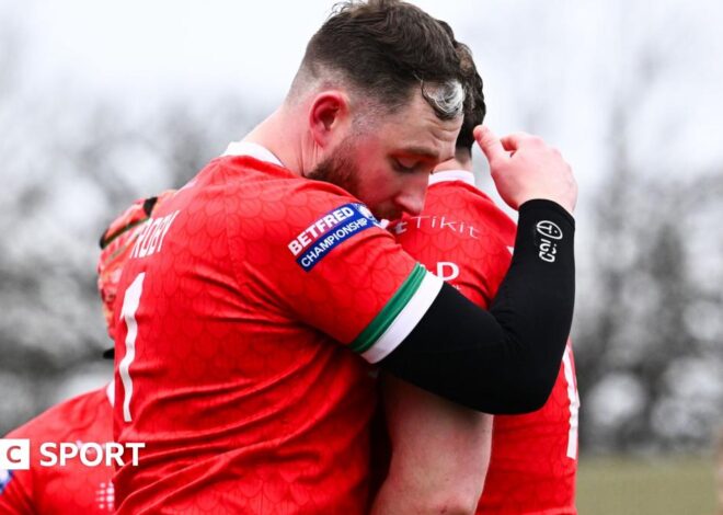 North Wales Crusaders sofrem derrota recorde por 134-0 para o London Broncos