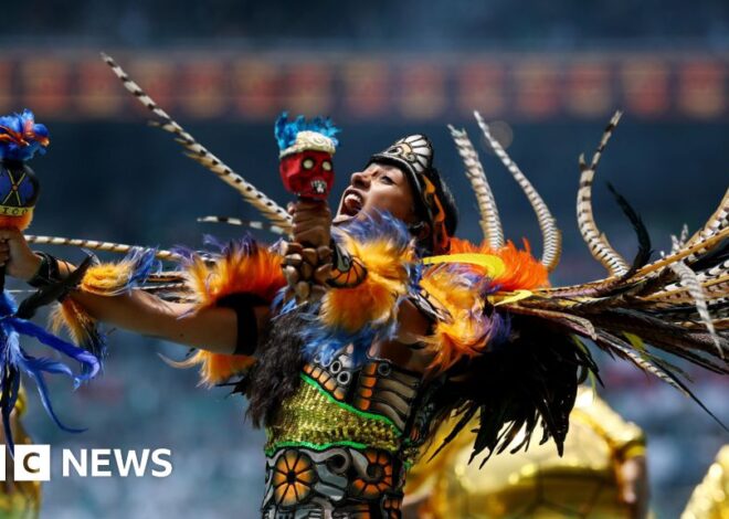 A Copa do Mundo começa no México com Shakira, artistas e fãs vibrantes