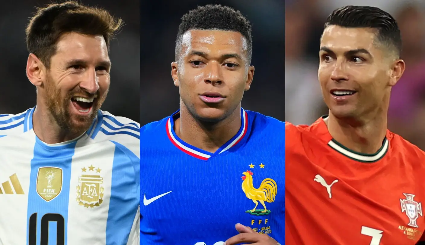 Ronaldo ou Messi? Mbappé escolhe quem marcará mais gols na Copa do Mundo neste verão